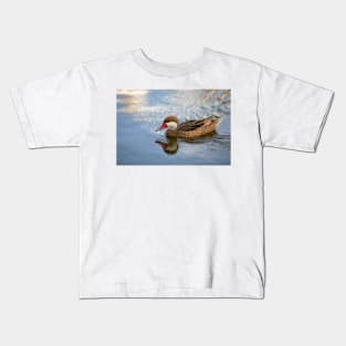 White-cheeked Pintail Kids T-Shirt